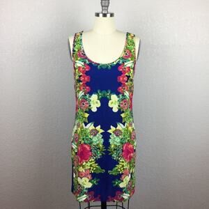 •Xhiliration• Floral Shirt Dress